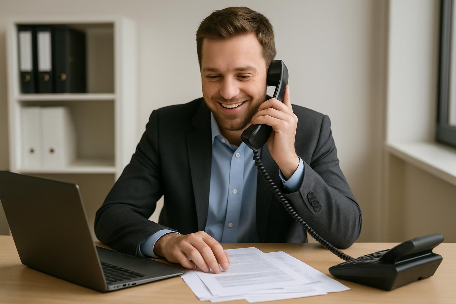 Klient telefonuje kvůli individuální cenové nabídce – HR MINiMAX